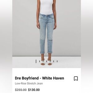 Rag & bone Dre Boyfriend Jean
